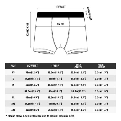 Black Insect Famili Men's Trunks Underwear