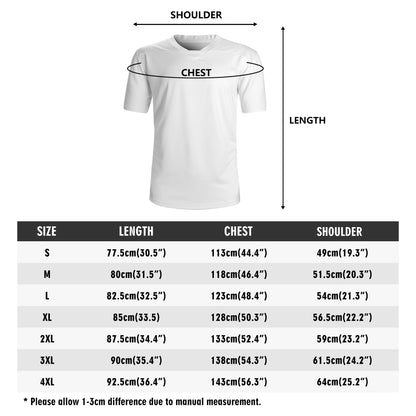 Blk Insct Famili Mens All Over Printing Rugby Jersey