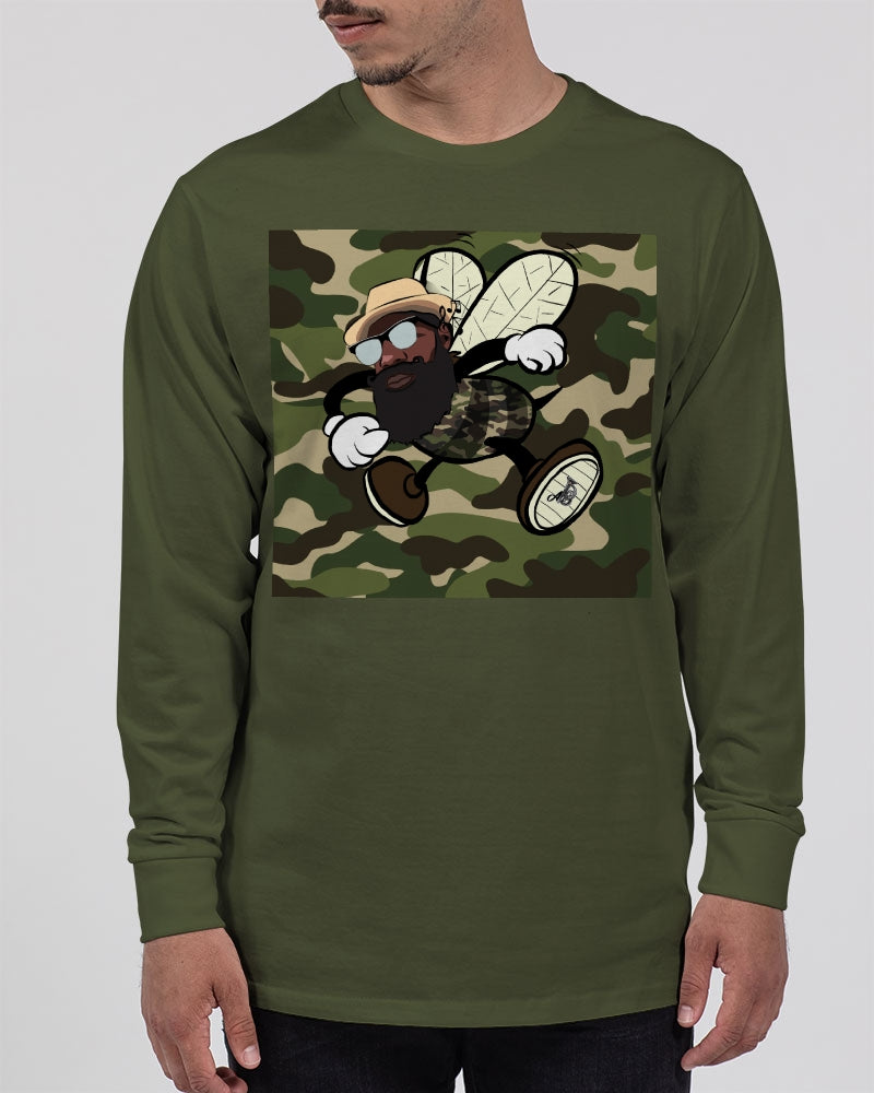 Be Who You Bee camo Unisex Long Sleeve Tee | Lane Seven