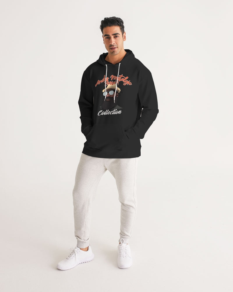 Andre Nostalgic Brown Logo Gold Edition  Men's Hoodie