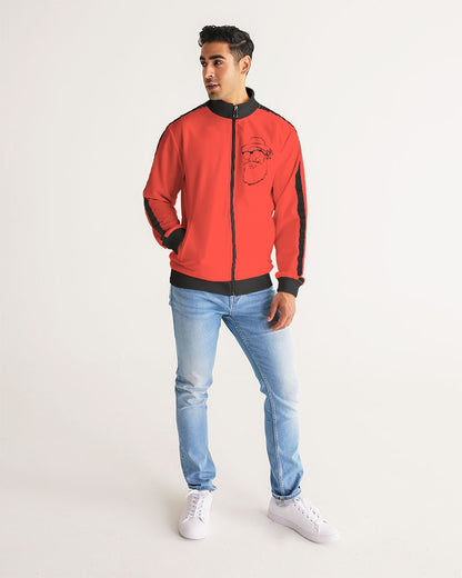 Dhis Horn Rght Here Men's Stripe-Sleeve Track Jacket