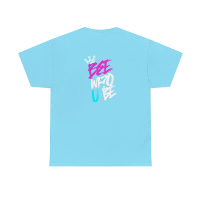 Bee W|-?O U Be Unisex Heavy Cotton Tee