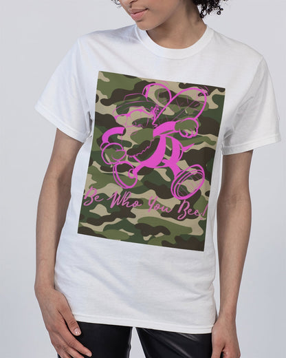 Be Who You Bee camo Unisex Tee | Champion