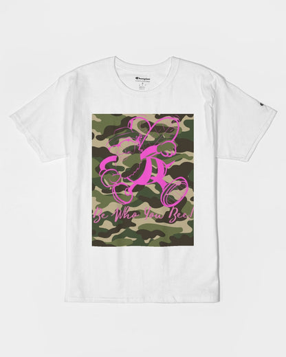 Be Who You Bee camo Unisex Tee | Champion