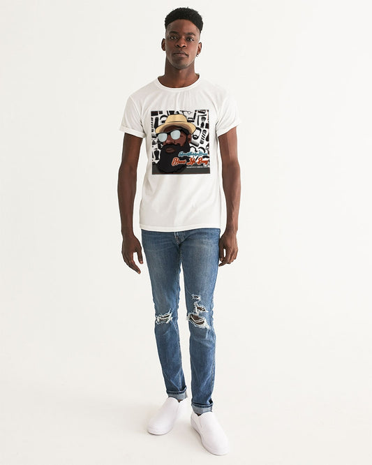 Andre Nostalgic Brown  Singles Men's Graphic Tee Gold Edition