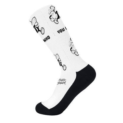 Bee Who You Be! Crew Socks