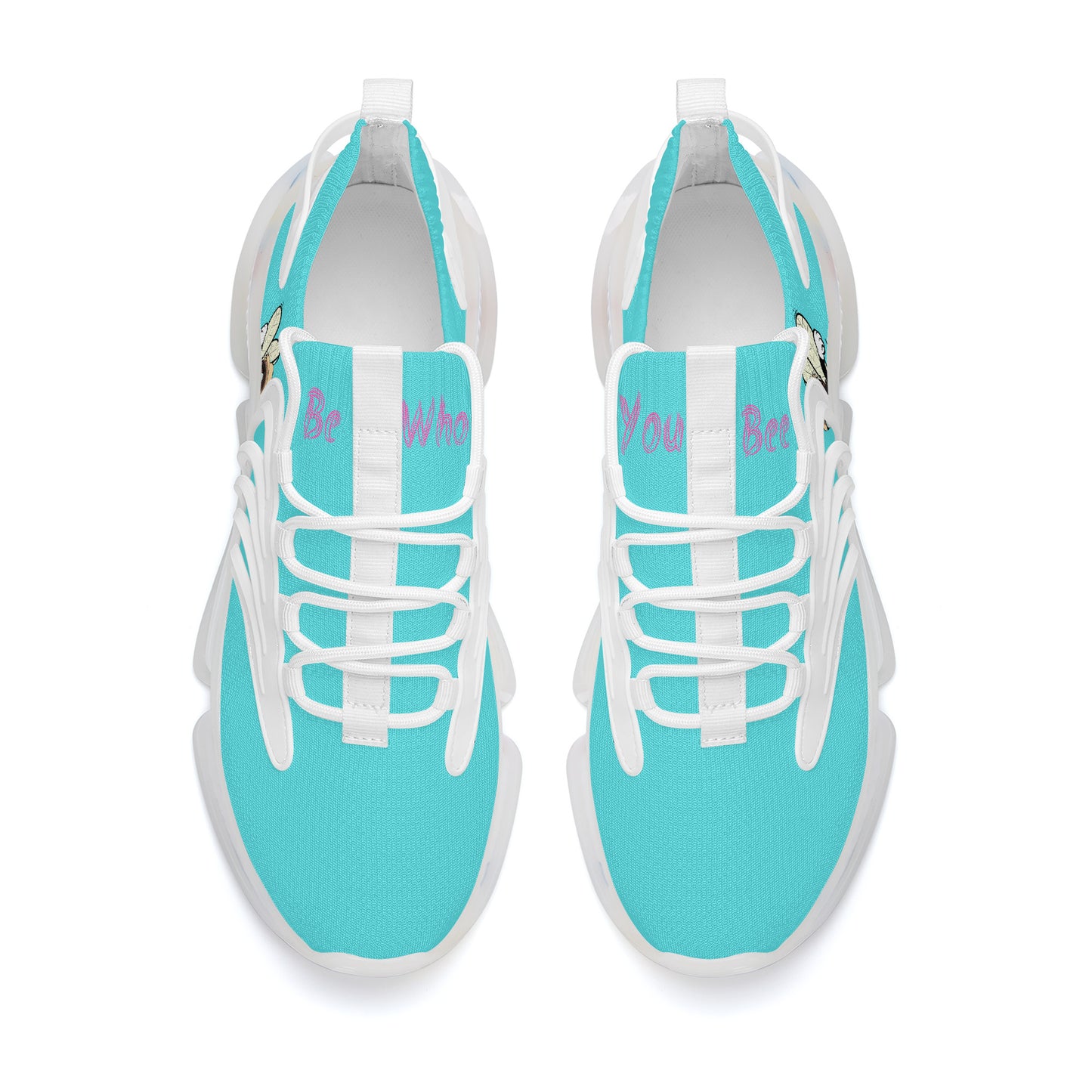 Be Who Bee! Air Max React Sneakers - White