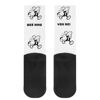 Bee Who You Be! Crew Socks