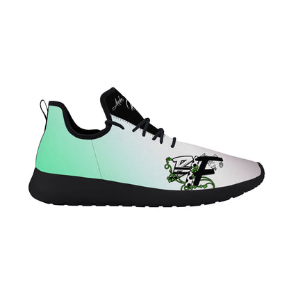 B.I.F Lightweight Mesh Knit Sneaker - Black