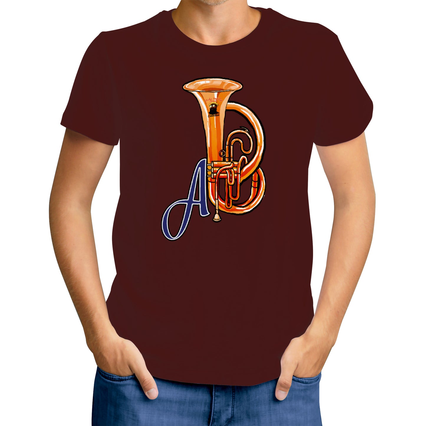 Dhis Horn Right Here Men's All Over Print T-Shirt