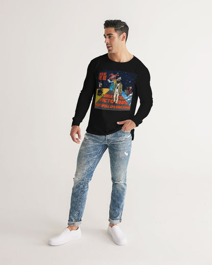 Fresh Out The Box  Black Men's Long Sleeve Tee