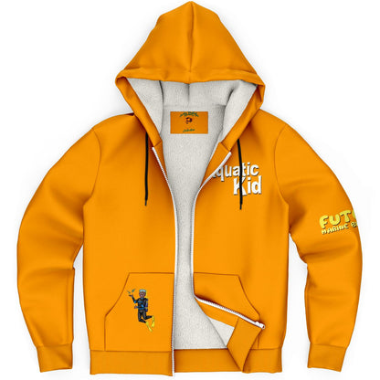 Orange Aquatic Kid Hoodie