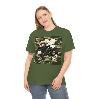 Fly Dre, Be Who U Bee, I am Just Brit Unisex Heavy Cotton Tee