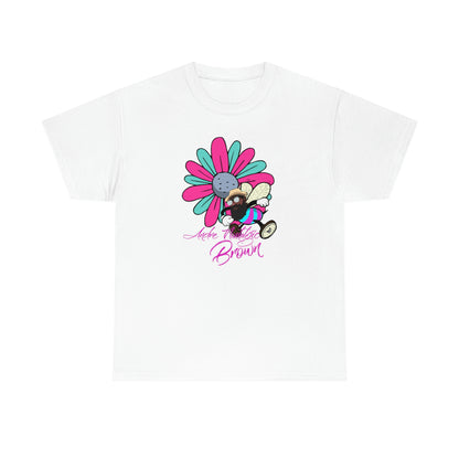 Bee W|-?O U Be Unisex Heavy Cotton Tee