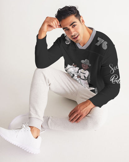 Seahorse Riders Alternate Men's Long Sleeve Sports Jersey