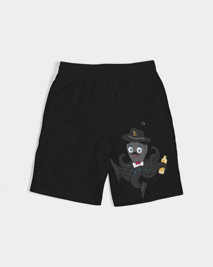 Bartender Puss  kids Swim Trunk