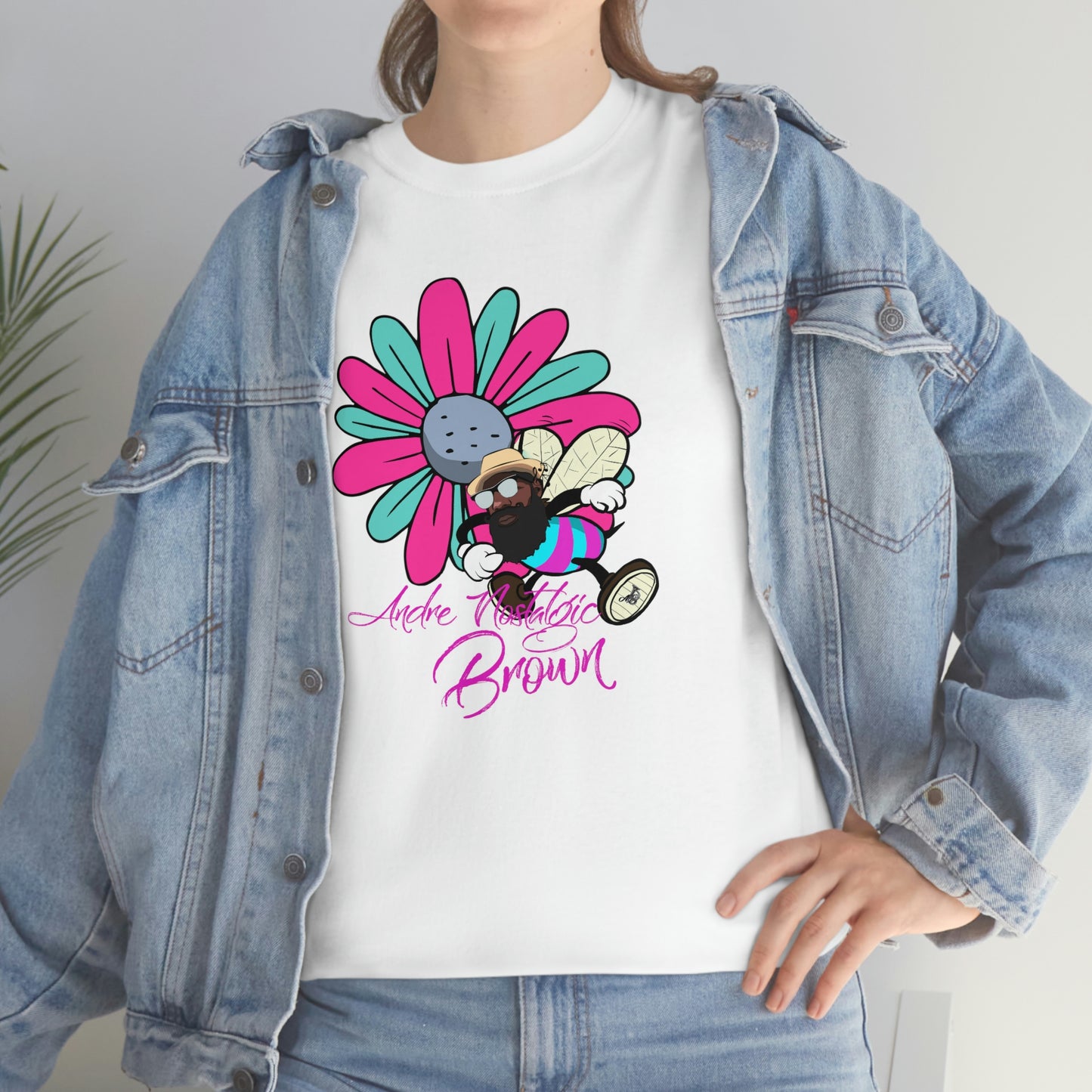 Bee W|-?O U Be Unisex Heavy Cotton Tee