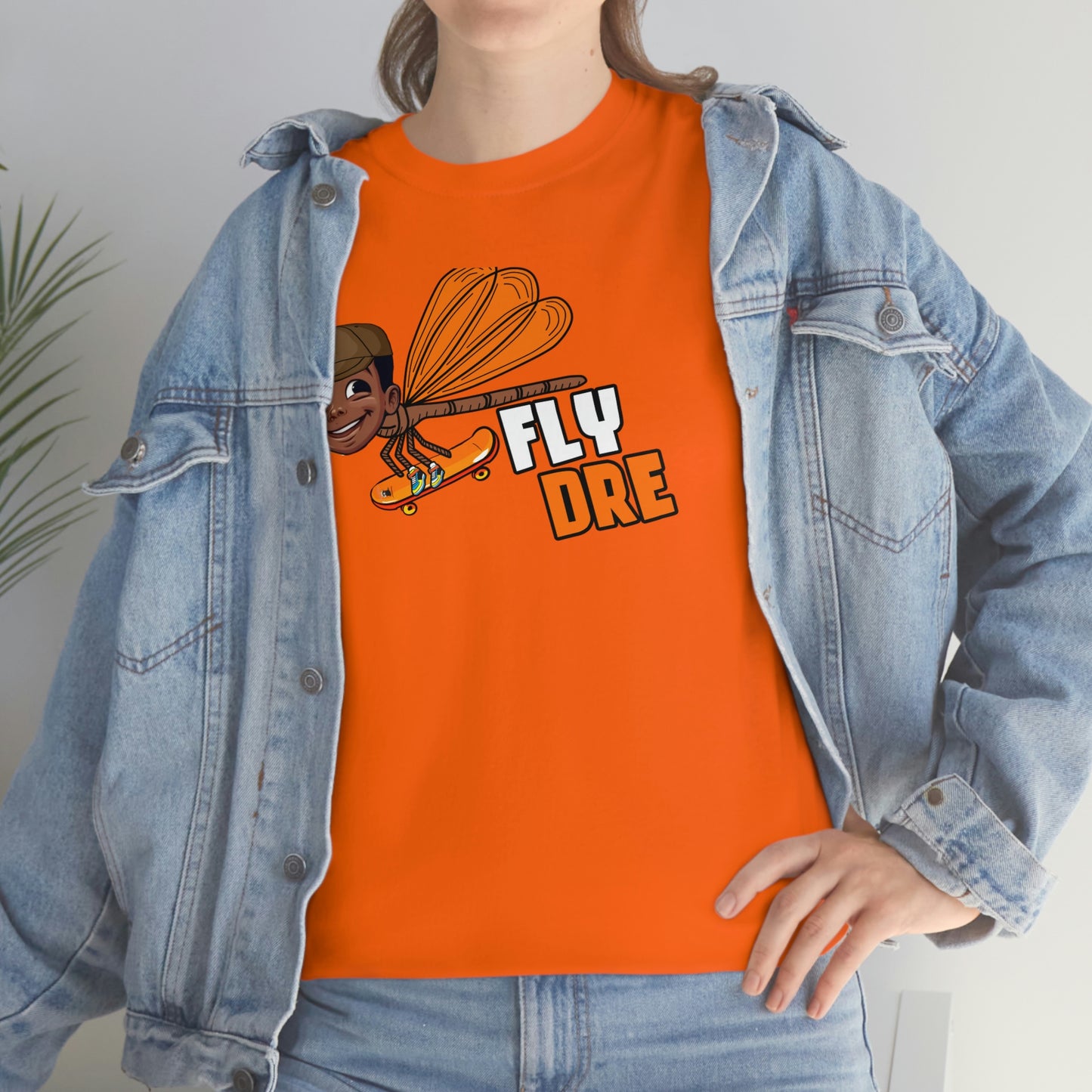 Fly Dre, Be Who U Bee, I am Just Brit Unisex Heavy Cotton Tee