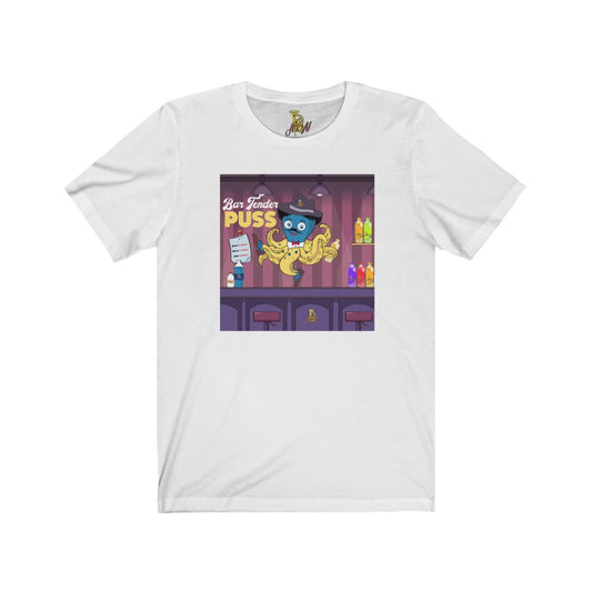 Bartender Puss Jersey Short Sleeve Tee