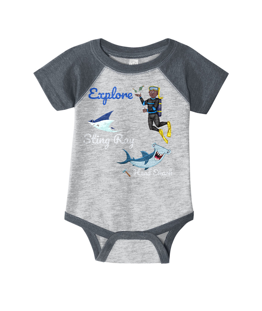 Sea Adventures Baby 2 Skins 4430 Onesie or Similar