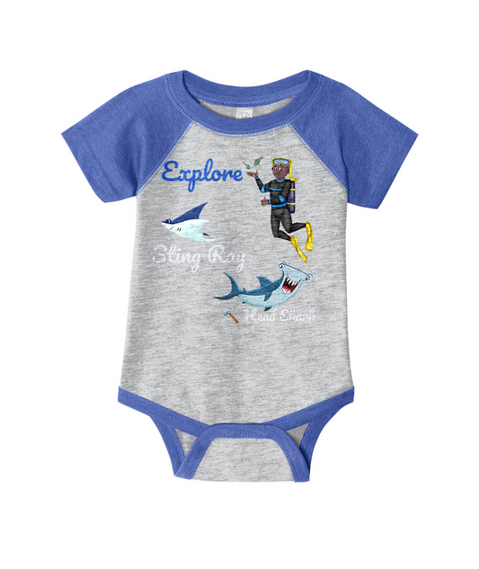 Sea Adventures Baby 2 Skins 4430 Onesie or Similar