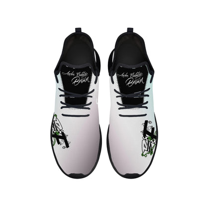 B.I.F Lightweight Mesh Knit Sneaker - Black