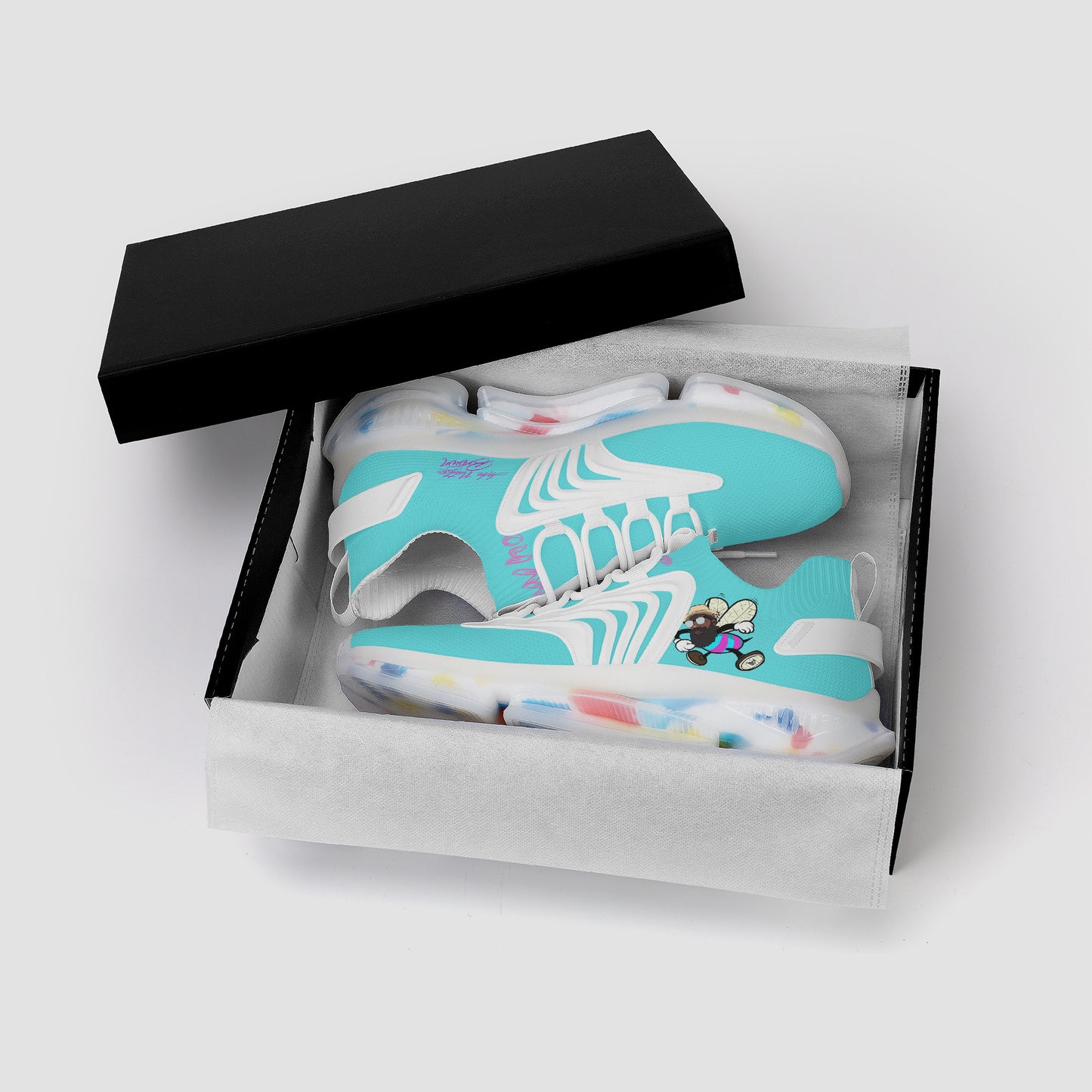 Be Who Bee! Air Max React Sneakers - White